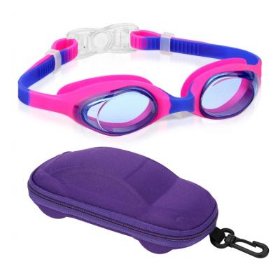 China OEM Anti Fog UV Anti Fog Swimming Glasses Training Material Silicon Anti Fog Goggles For Kids Youth for sale