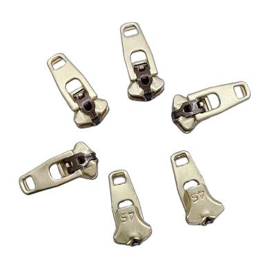 China Other Wholesale High Quality Zipper Pin Lock Slider 3# Stainless Steel Zipper Sliders for sale