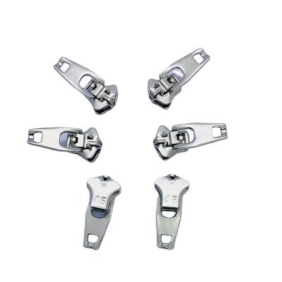 China High Quality Customized Metal Zipper Sliders Puler #4.5 Nickel Free New Zipper Sliders for sale