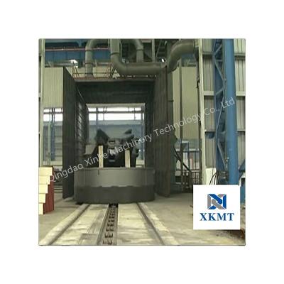 China Building Material Shops Chinese Supplier New Fashion High Quality Large And Heavy Casting Shot Blasting Machine for sale