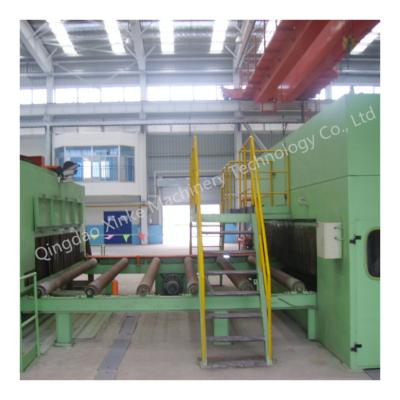 China Rust / Corrosion Inhibitor Carbon steel plate metal sheets shot blasting and painting preservation line for sale