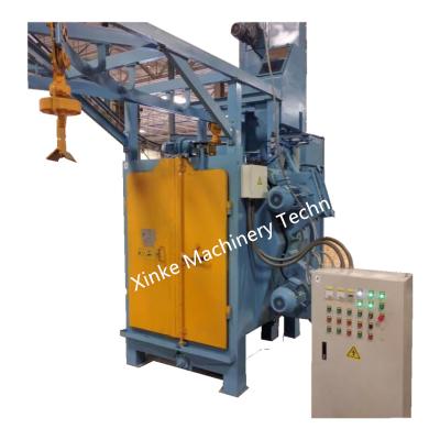 China Compact structure Shot blasting equipment/wheel polishing machine/rust cleaning machine for sale