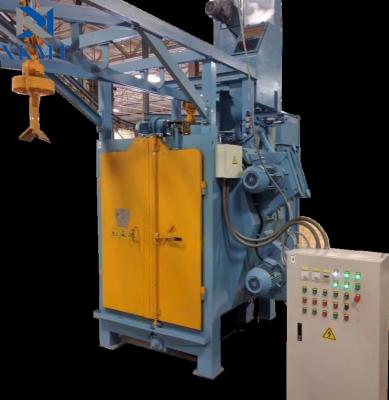 China Building Material Shops Cast Iron Structural Steel Welded Parts Spinner Hanger Hook Shot Blasting Machine for sale