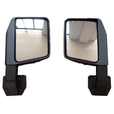 China Other Car Rear View Mirror Driver And Passenger Side Reflects Square Mirror For Jeep Wrangler JK JL JT for sale