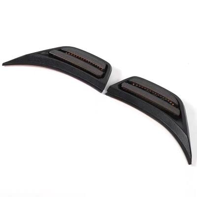 China fender flare with led lights for jeep jl wrangler accessories 25*17*7cm for sale