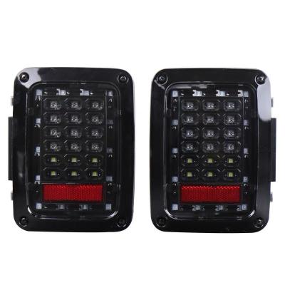 China LED Tail Light Tail Lamp Car Offroad Auto 4x4 Accessories For Jeep Wrangler JK JL 27*25*16cm for sale