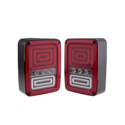 China Led Halogen Tail Light Lights And Auto Xenon Tail Lights 4x4 Accessories For Jeep Wrangler JK JL 26*26*20cm for sale