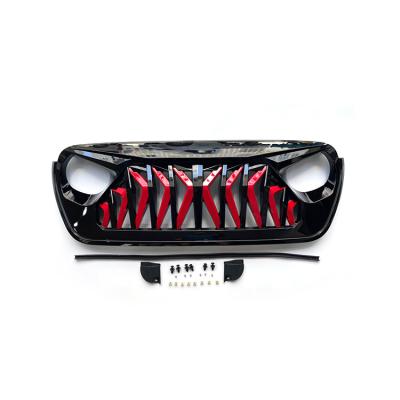 China ABS Black ABS Front Grill Car Grill For JEEP Wrangler JL for sale