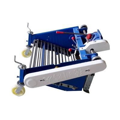 China New Product Release Blue Walking Harvester High Quality Sale Smallsingle Row Potato Harvest Tools for sale