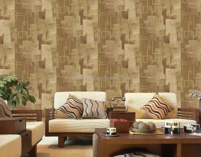 China Modern Classic Lines European Luxury Decorative PVC Wallpaper Palace Home Decoration for sale