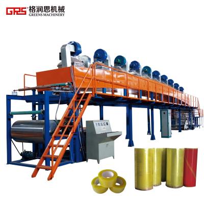 China machinery & High Speed ​​Material BOPP Tape Coating Machine / Scotch Tape Adhesive Coating Production Line for sale