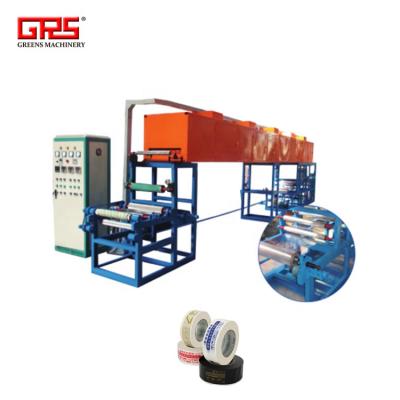 China Lv-3 BOPP Plastic Tape Coating Machine , BOPP Cardboard Sealing Tape Coating Machine for sale