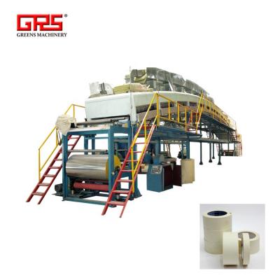 China Glue coating on paper masking machine/paper coating machine/paper masking lv-6 coating machine/coating machine for sale