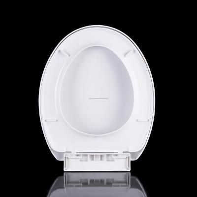 China Slow-end toilet seats quality duroplast pp interesting soft narrow sanitary ware O shape toilet seat cover for WC use for sale