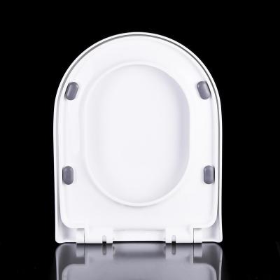 China Slow-end Toilet Seats 1054 Cover Toilet Lid Manufacturer PP Plastic Toilet Seat for sale