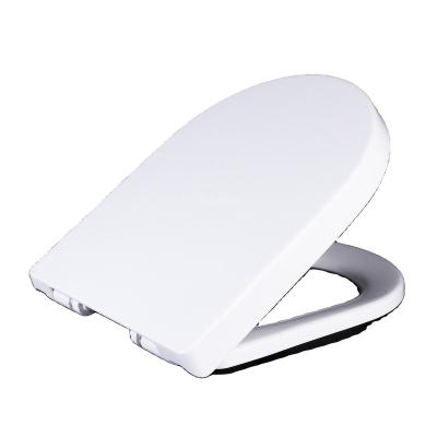 China Hot Selling Modern Shape Slow-end Toilet Seats In European Toilet Seat Lid U Shape Good Quality PP Soft Close Material Toilet Seat Cover for sale