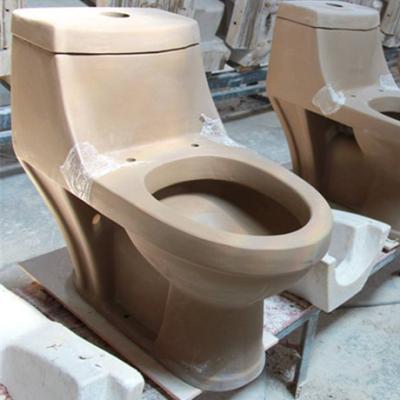 China Art One Piece Basin Toilet Square Shape Double-Flow Quality Nice Ware Sanitary Toilet Y8006 for sale