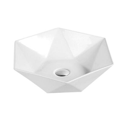 China Modern 8226 Diamond Shape Design Bathroom Vanity Lavatory Countertop Sink Bowl for sale