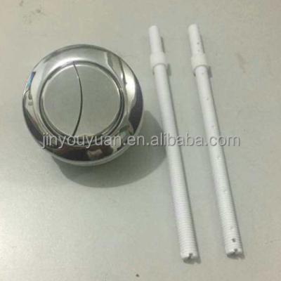 China Modern B38 Chrome Toilet Tank Water Valve Toilet Push Button for sale