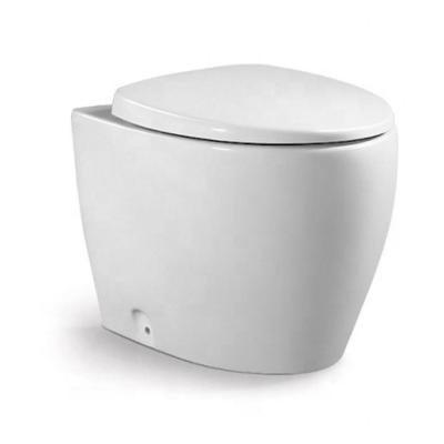 China Bathroom European Style WC Concealed Washdown Cistern Rimless Pan With Concealed Cistern Back To Wall Toilet For UK Double Flush One Piece, One Piece for sale