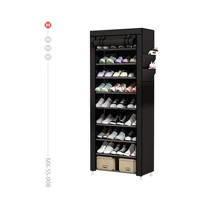 China New Single-Sided Shoe Display Rack Shoe Shop Shelf Sports Shoe Display Rack Against Wall Multi-Layer Simple Display Cabinet for sale