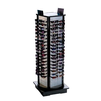 China Eyewear / Eyeglasses Rotating Display Stand Sun Glasses Eyeglasses Display Rack For Optical Store for sale