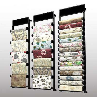 China Fabric China Manufacturer Customize Fabric Sample Display Rack for sale