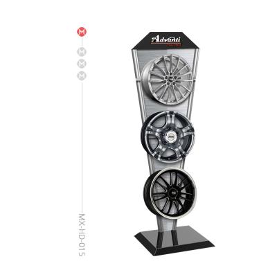 China Modern 4s Wheel Display Rack Car Wheel Rack Car Shop Display Rack Car Modification Shop Showcase for sale