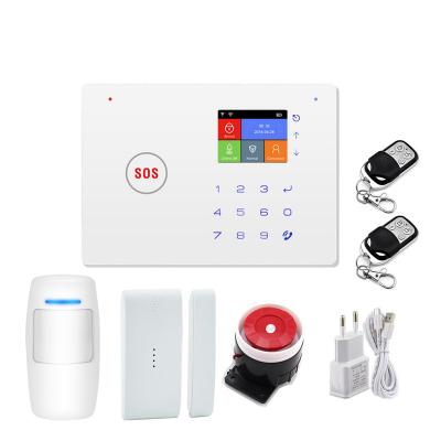 China High Quality Home Security Set Fire Alarm Room Tuya Wifi GSM Smart Wireless Alarm System For House Apartament Warehouse for sale