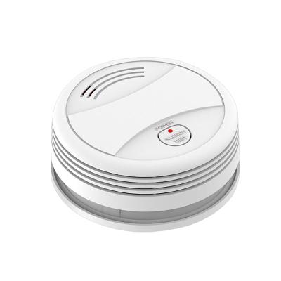 China Wholesale Plastic Cover Remote Control Fire Alarm System Tuya Wifi Life Smart Interconnected Smoke Detector With LED Flashing Indicator for sale