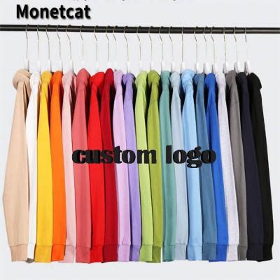 China Wholesale OEM Custom Oversized Men's Hoodies 100% Plain Cotton Streetwear Anti-Shrink Hoodie for sale