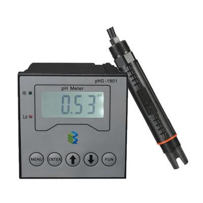 China Industrial Online Digital PH EC Meter PH Meter Automatic Electrode 92*92mm for sale