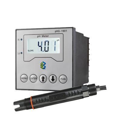 China CE Confirmed pH Meter Analyzer pH Online Controller with Sensor for Water Treatment, Aquaculture, Sewage Treatment 92*92mm for sale