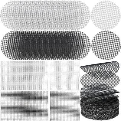 China High Quality Woven 30 Mesh Stainless Steel Mesh Pipe Price Of Bonsai Mesh Pad Bottom Grid Mat Flower Pot Hole Cover for sale