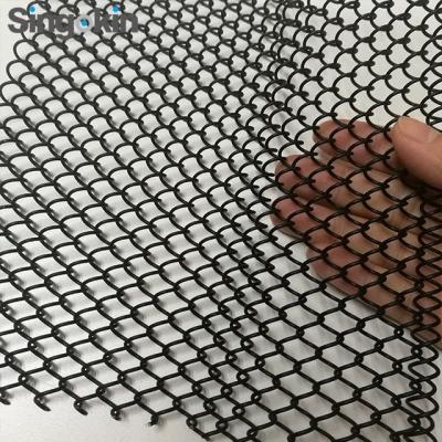 China Decorative Fence Mesh Decor 304 Stainless Steel Metal Mesh Chain Link Curtain Used Hotel Cafe Home Office for sale