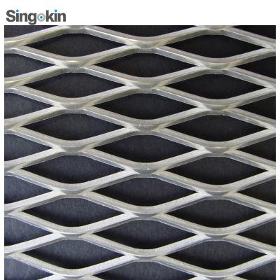 China Single Punch Design OEM Accepted Expanded Metal Mesh Steel Sheets Stainless for sale