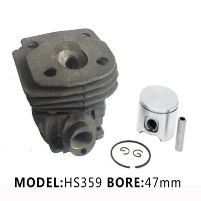 China Single Cylinder Husqvarna Chainsaw Cylinder And Piston Kit 359 357XP 47MM Spare Parts for sale