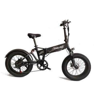 China Fat tire e bike aluminum alloy 48v 750 W speed aluminum alloy 7 folding foldable bicycle for sale