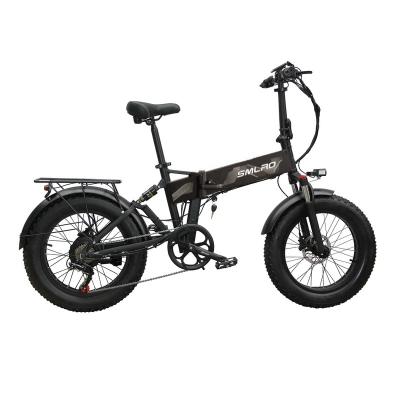 China Aluminum alloy 48V 13ah motor high strength comfortable powerful mini ebike electric folding bike 750w for sale