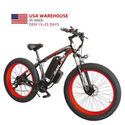 China New Model Aluminum Alloy 26 Inch Big Size Hot Price Tire 1000w 48v Electric Bicycle Strong Power for sale