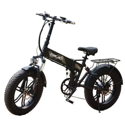 China Aluminum alloy good quality ultralight aluminum small cycle wheel big fat folding electric bicycle for sale