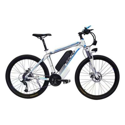 China Aluminum alloy 21 speed 13ah made in china cycles ebike adults electric mountain bike for men and women for sale