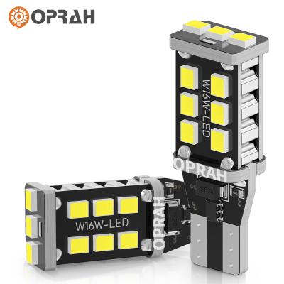 China PC+Aluminum OPRAH  Factory New Design  Bright  Hot selling 7443-2835-15SMD Color LED Brake Turn Light Beam Projector Car  Motorcycle Auto for sale