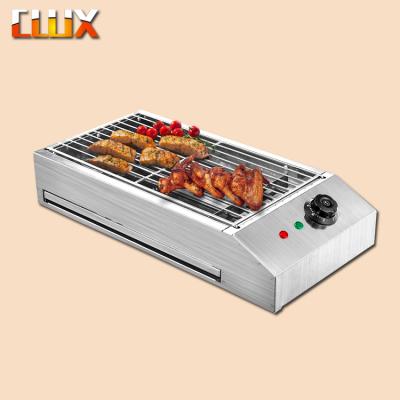 China Easily Assembled Household Barbecue Teppanuaki Grill Tabletop Portable Electric Grill for sale