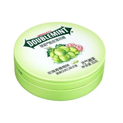 China Natural Wholesale Mint Fruity Crispy Center Filled Chewing Gum Multi-flavor 25g/Crispy Mint Gum for sale