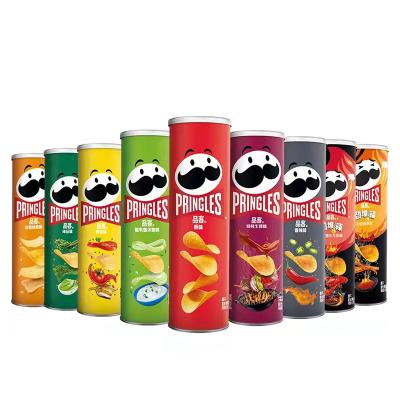 China Various Natural Good Quality Pringles Chips 110g 9 Tasty Office Snacks /Online Celebrity Snacks for sale