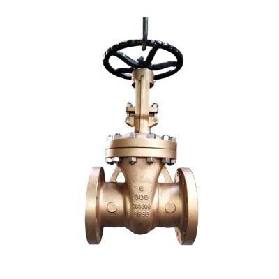 China General API 150LB-1500LB Stem B148 C95800/B62 C83600 OS&Y Aluminum Bronze Rising Gate Valve for sale