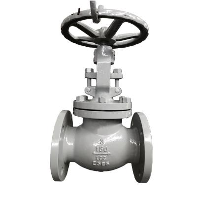 China General Stainless Steel Steam Globe Valve Flange WCB Globe Valve for sale