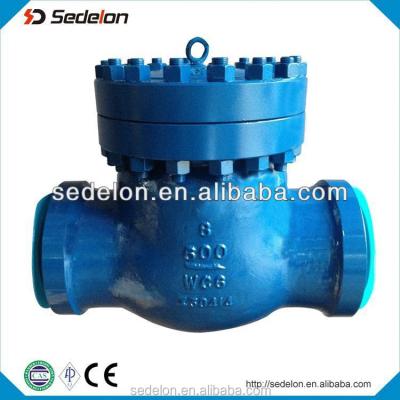 China General Cast Steel Swing Non Return Check Valve Non Return Double Door for sale