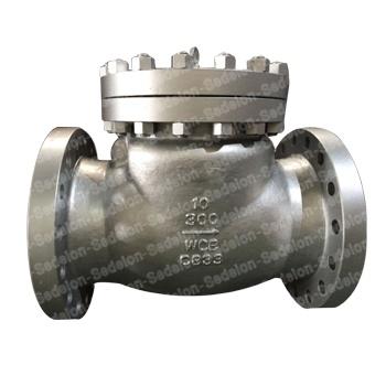 China General Swing Non Return Swing 2 Inch Check Valve Flange End RF Stainless Steel CF8M SS316 150LB Factory for sale